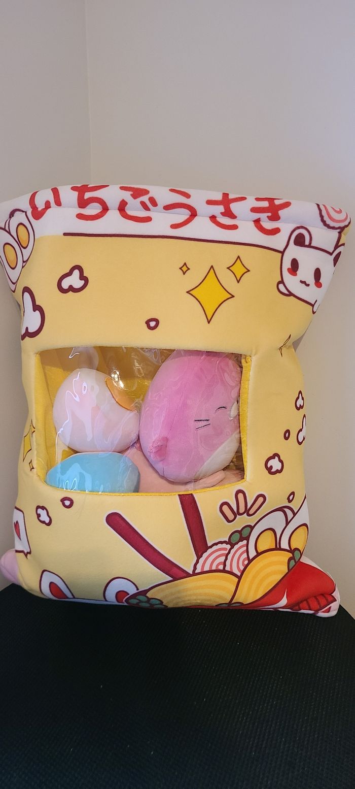 Mini coussin en peluche pudding kawaii, doux et câlin, décoration d'intérieur, cadeau fantaisie