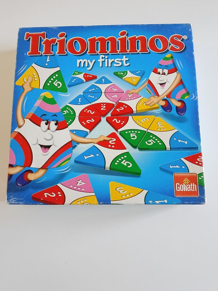 Triominos my first goliath complet sans notice - photo numéro 1