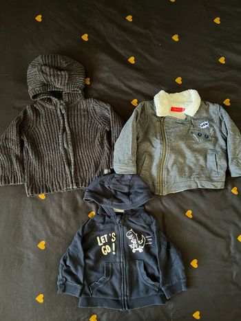 Lot de veste 18 mois