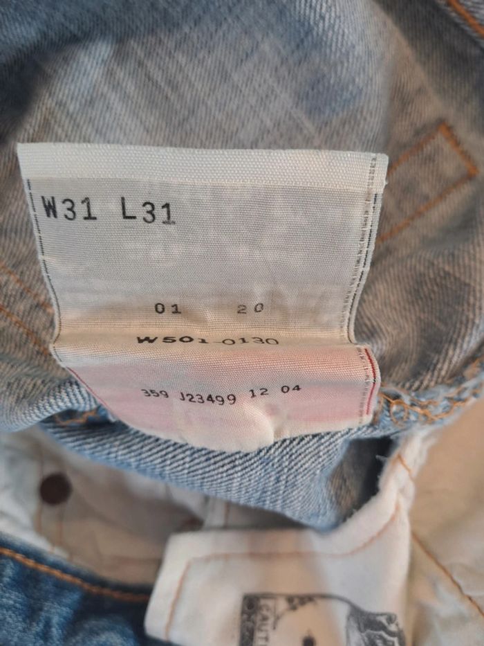 Jeans Levi's 501 31x31 - photo numéro 5