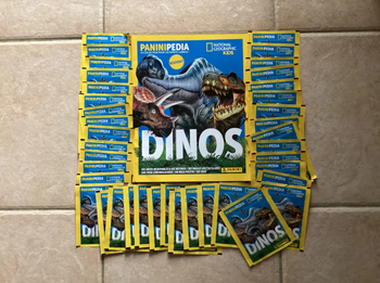 Panini - Paninipedia Dinos - Album + 40 pochettes neuves