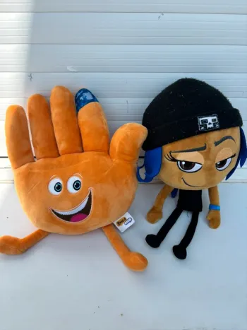 Lot peluché emoji