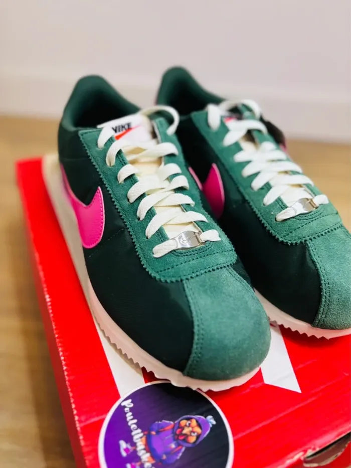 Nike Cortez Nylon Txt Pinksicle Watermelon T42 - photo numéro 3
