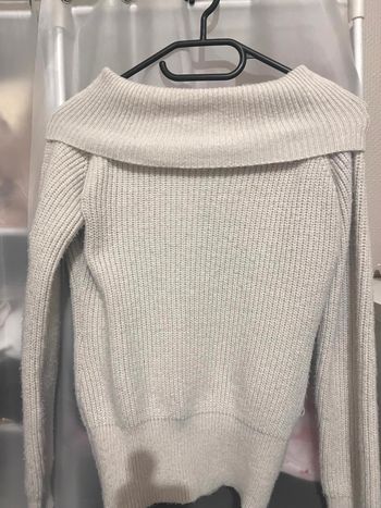 Pull Blanc Cassé Shein