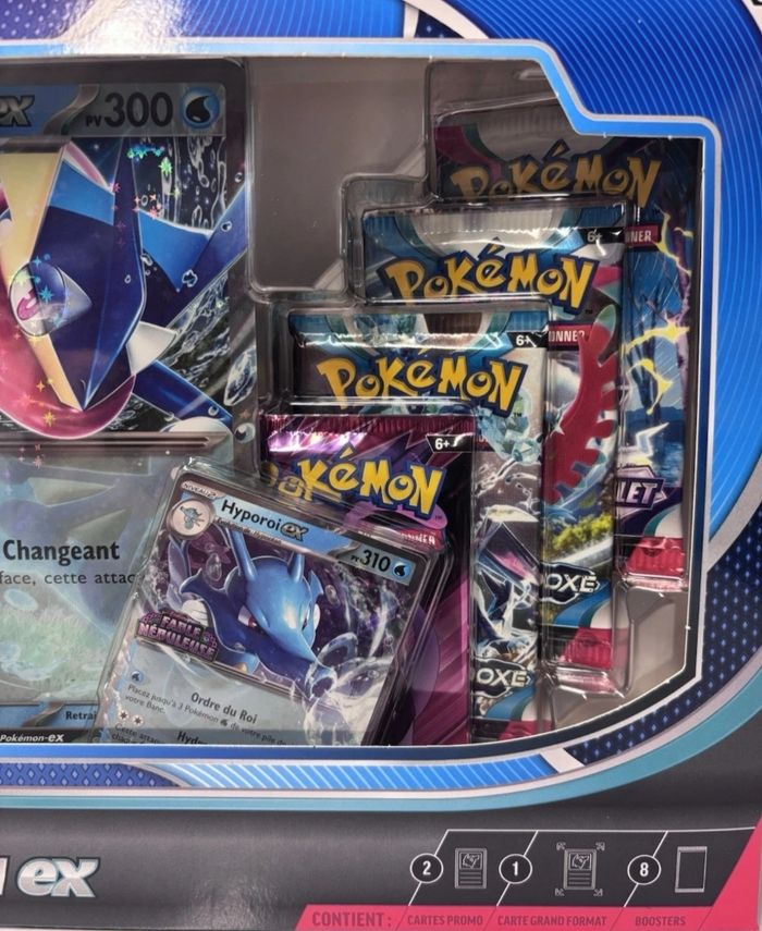 Coffret pokemon Amphinobi Ex et Hyporoi Ex neuf scellé - photo numéro 4