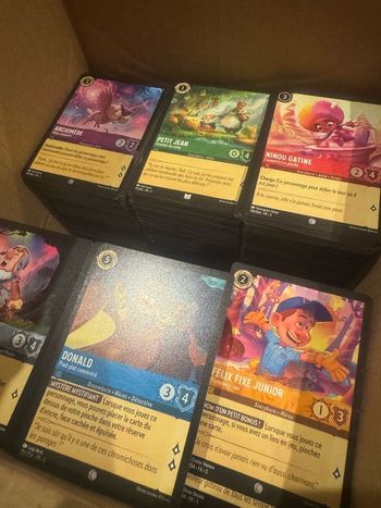 Lot de 1000 cartes lorcana