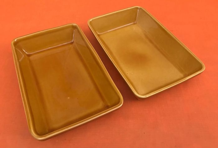 2 Plats à four BCI (Bretagne Céramique Industrie) Made in France - photo numéro 2