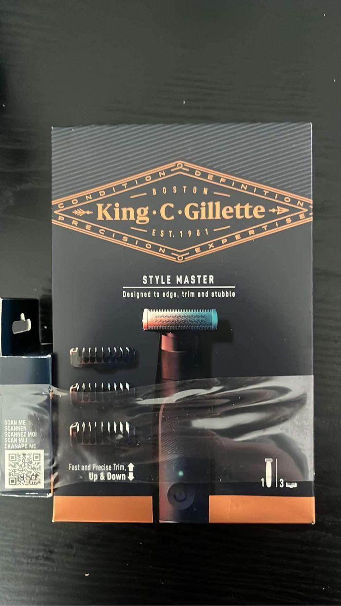 King C Gillette Style Master + recharge
