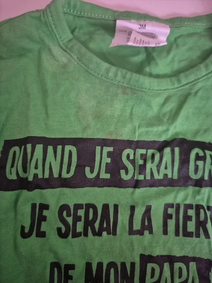 T-shirt à manches longues 3 mois - photo numéro 3