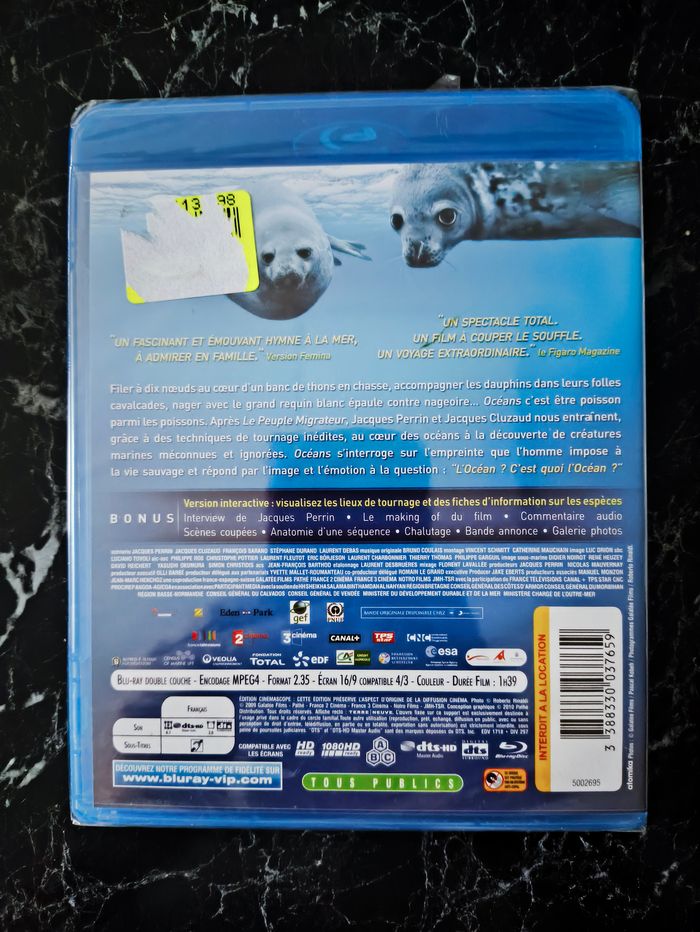 Oceans (neuf) en Blu-ray - photo numéro 2