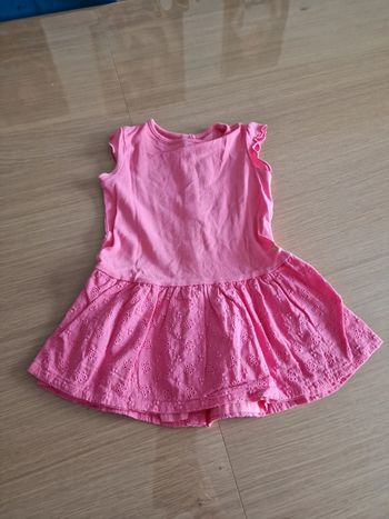 Robe rose petit bateau