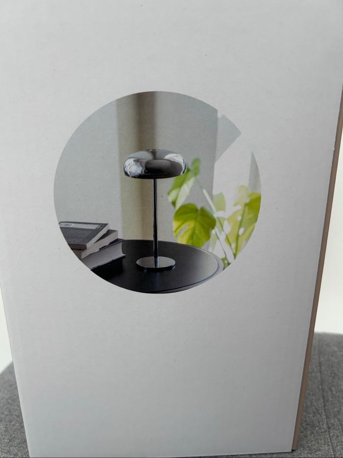 Lampe Olsen home Hanna argenté neuve jamais ouverte - photo numéro 2