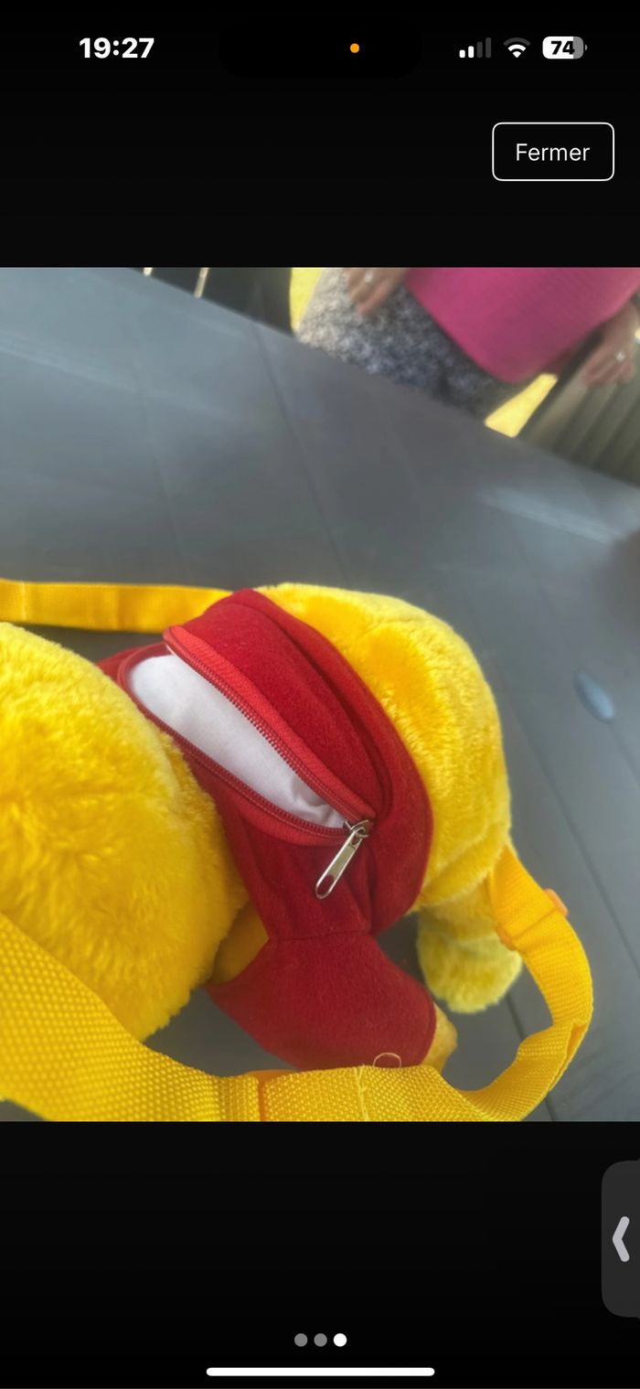 sac à dos Winnie l’ourson - photo numéro 3