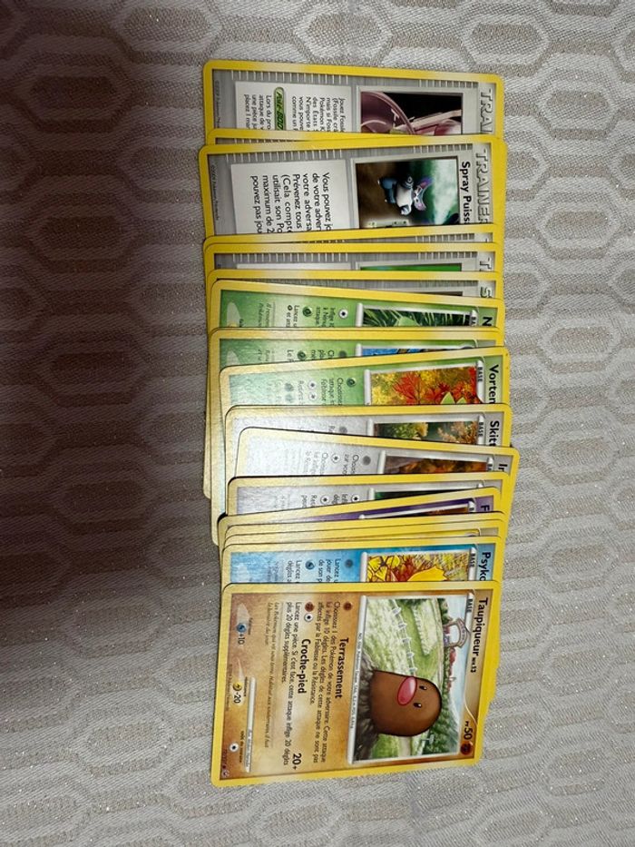 Lot de 20 cartes Pokémon série Platine #3