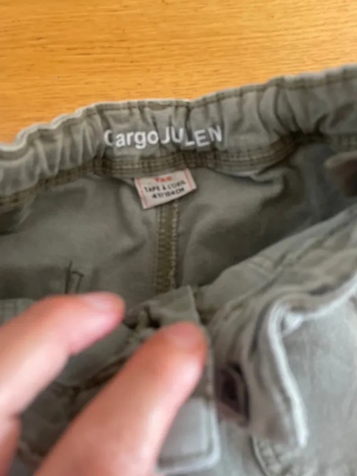 Pantalon cargo garçon 4 ans - photo numéro 2