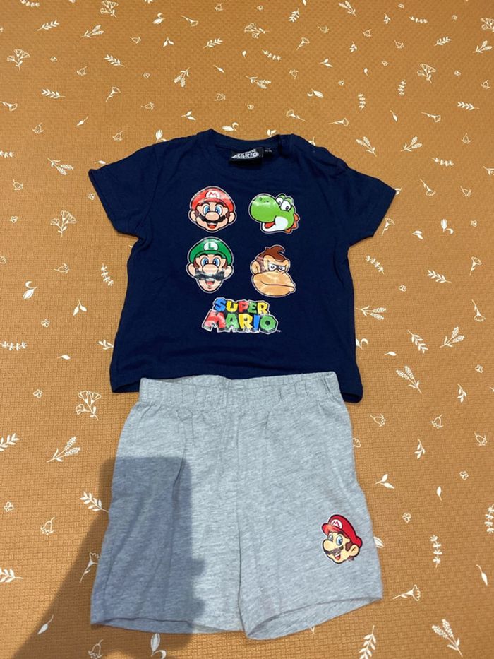 Pyjashort Mario 24 mois
