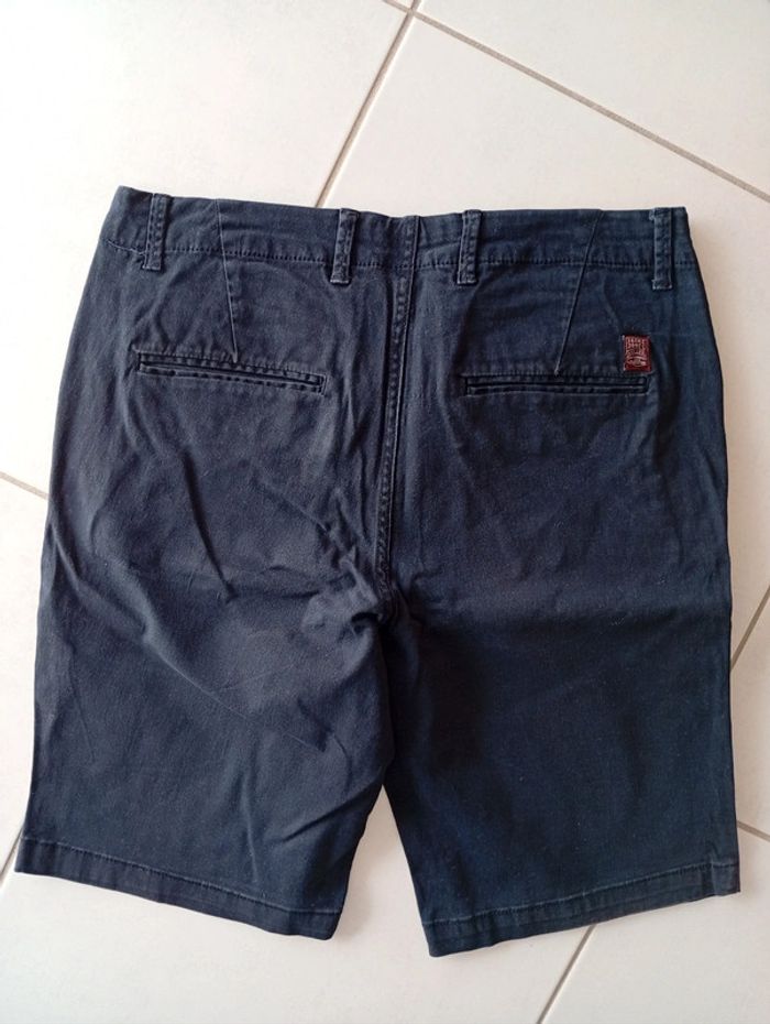 Short chino regular bleu marine - photo numéro 3