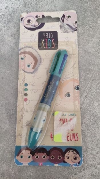 Stylo enfant 4 couleurs