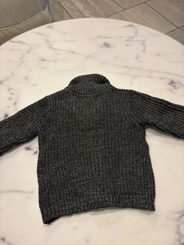 Gilet gris garçon - photo numéro 6