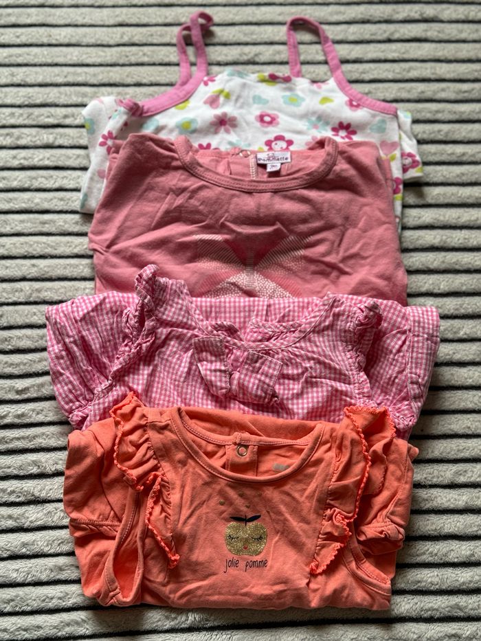 Lot de bodies été 9 mois