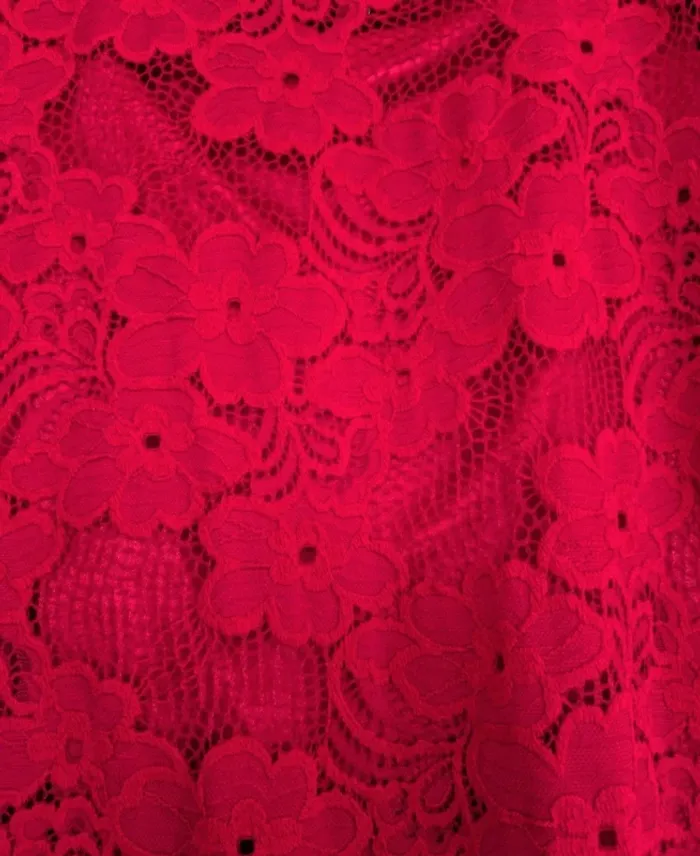 Robe à dentelle rouge - photo numéro 5