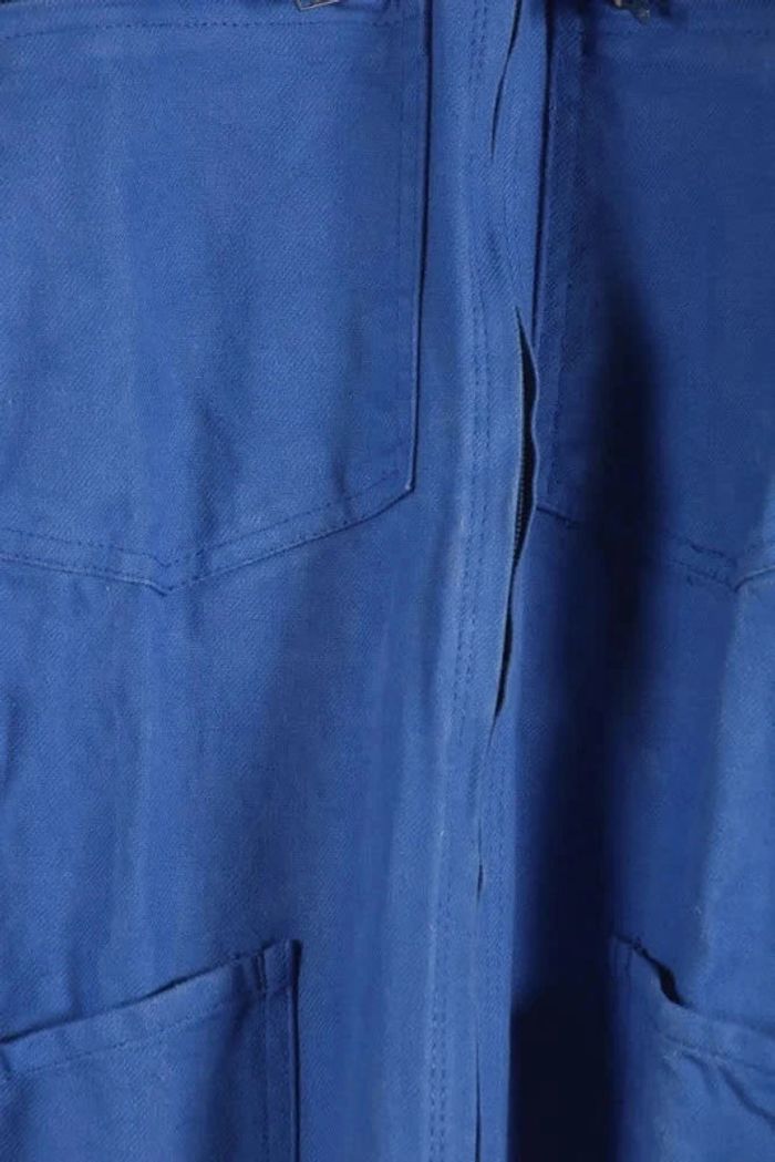 Combinaison complète de travail worker vintage en coton brut mixte (#23600) - photo numéro 4