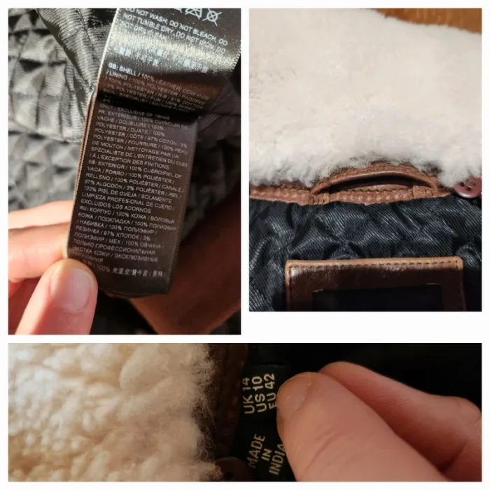 Veste en cuir Superdry - photo numéro 10