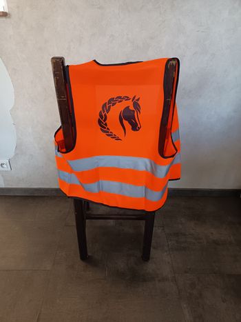 Gilet orange fluo