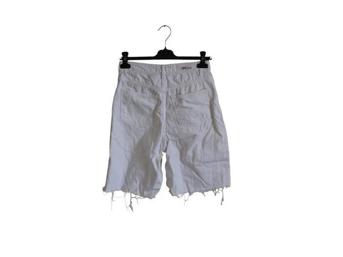 C59 short jeans blanc Zara 38 - photo numéro 4