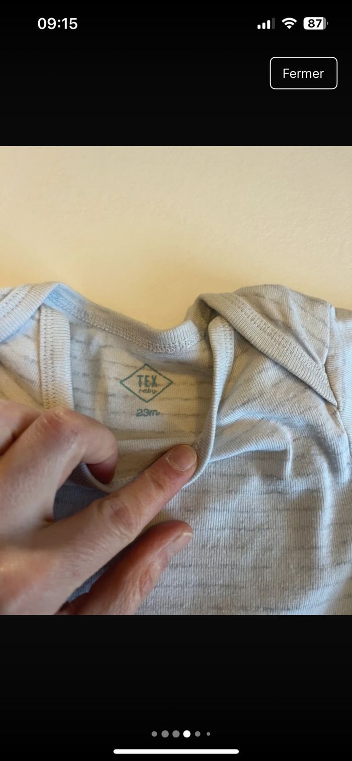 Lot 2 Body Tex baby 23 mois - photo numéro 4