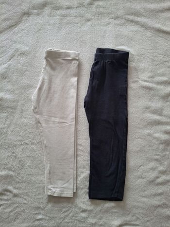 Lot legging 3/4 7/8 ans 
