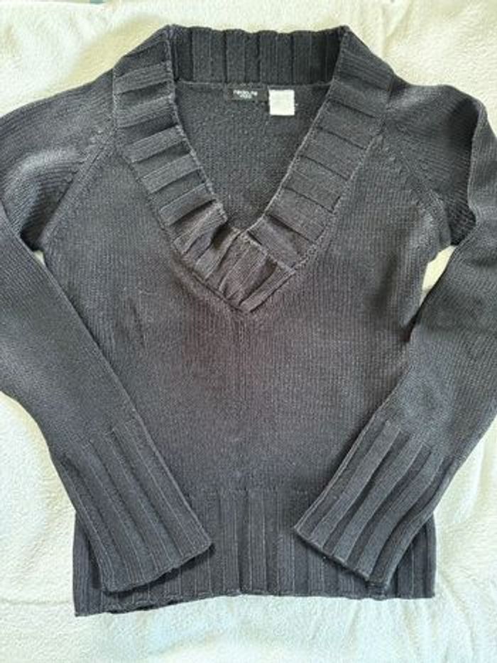 Pull noir taille 34/36
