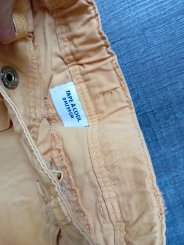 2 pantalon jeans moutarde et type jegging souple - photo numéro 5