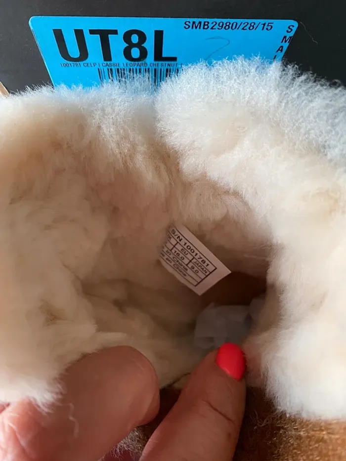 Véritable ugg bebe léopard - photo numéro 6