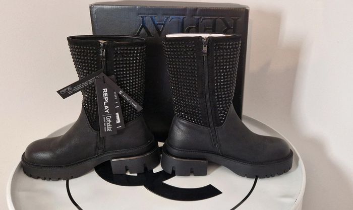 Bottines Replay pointure 37 neuf avec étiquette - photo numéro 3
