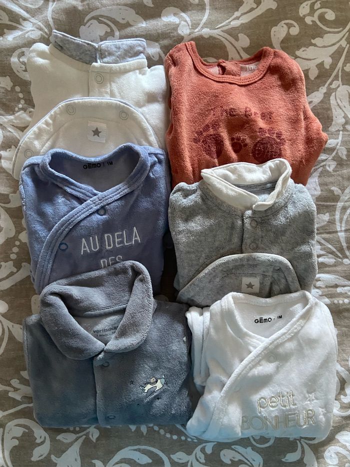 Lot pyjama 1 mois