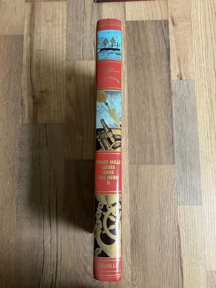 Livre broché-Collection ESSO-Jules Verne-Vingt mille lieues sous les mers-Tome 2 - photo numéro 5