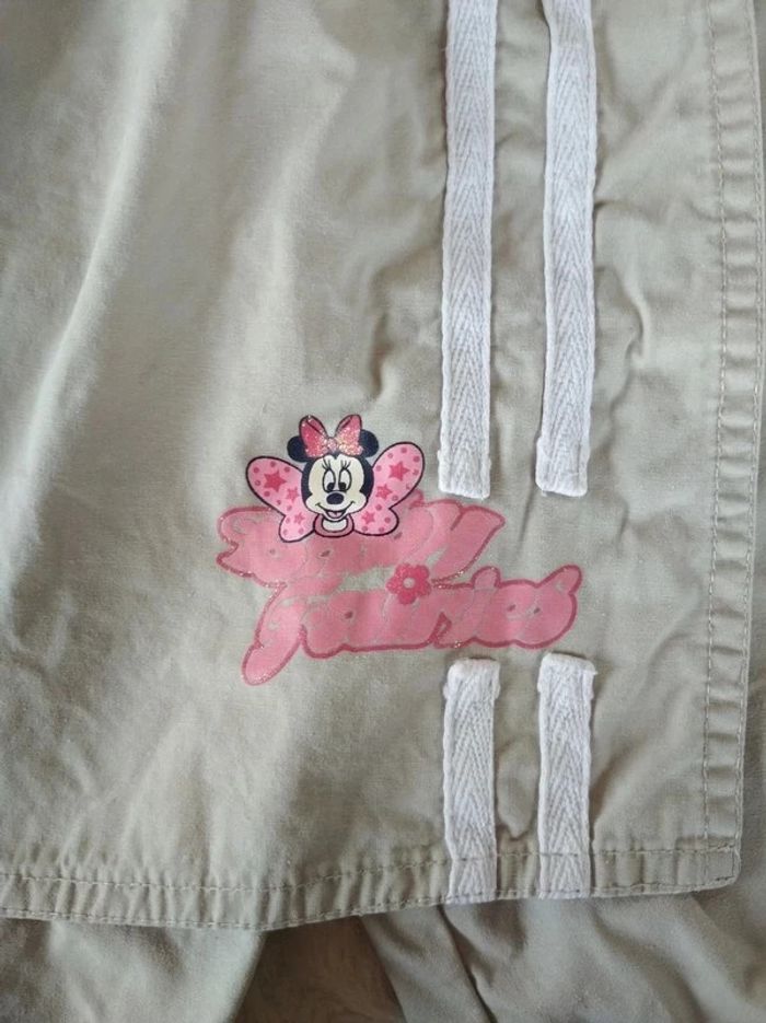 Short Pantacourt Fille 18 mois Minnie Disney Baby 100% coton - photo numéro 5