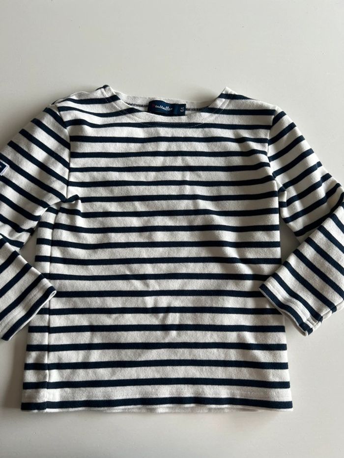 Tee-shirt marinière moussaillon 6 ans