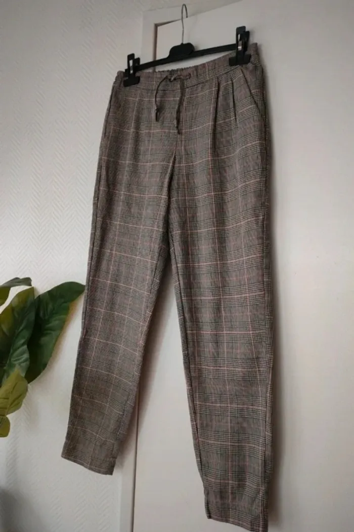 Pantalon à carreaux Only XS - photo numéro 5