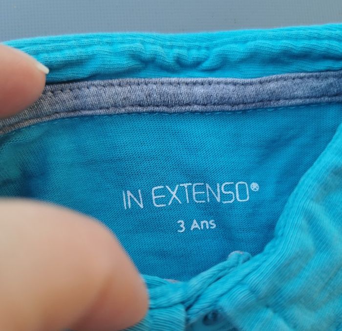 Tee-shirt ML 3 ans garçon in extenso - photo numéro 3