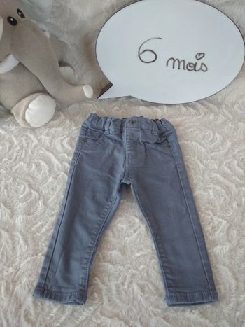 Pantalon style jeans Garçon 6 mois Obaïbi