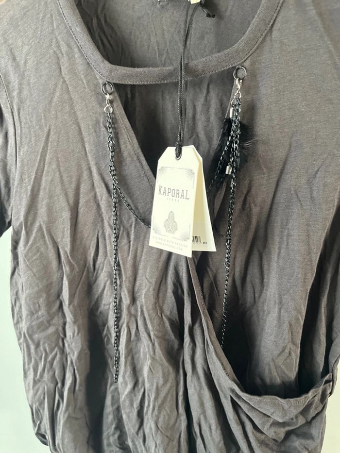 TEE shirt femme Kaporal Jeans taille xs neuf avec étiquette - photo numéro 2