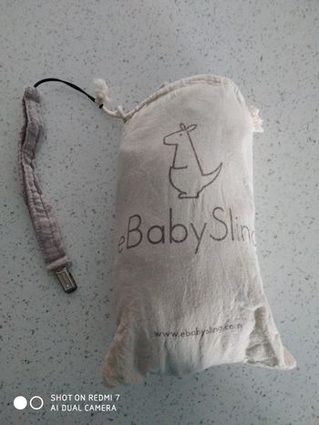 Écharpe de portage avec anneaux