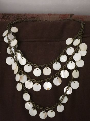 Collier fantaisie triple rang