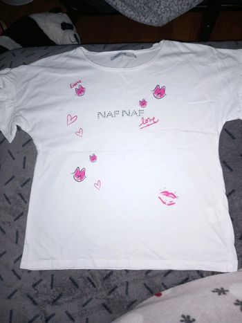 T-shirt taille 144_150cm naf naf 11/12 ans