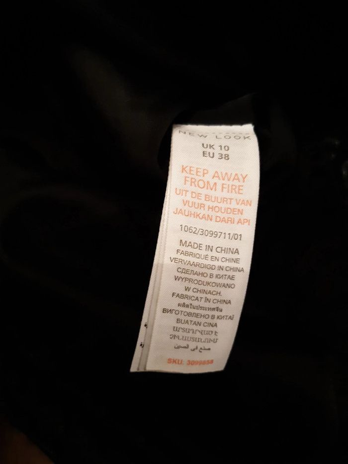 Blouson noir femme - photo numéro 5