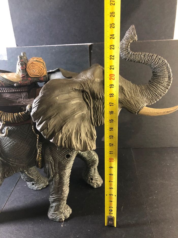 Grande figurine jouet action figure éléphant électronique animaux chap mei animal planet wild - photo numéro 8