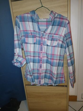 Chemise à carreaux pour femme