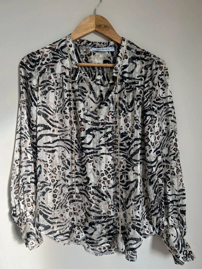 Blouse léopard Ema Blues